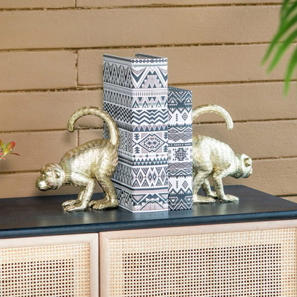 MONKEY BOOKENDS
