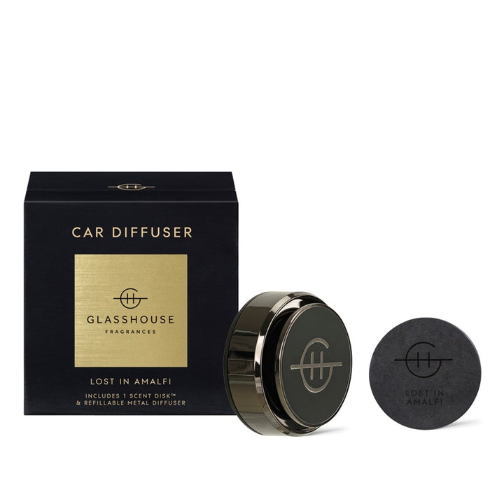 BLACK & GOLD CAR DIFFUSER - RAPT ONLINE