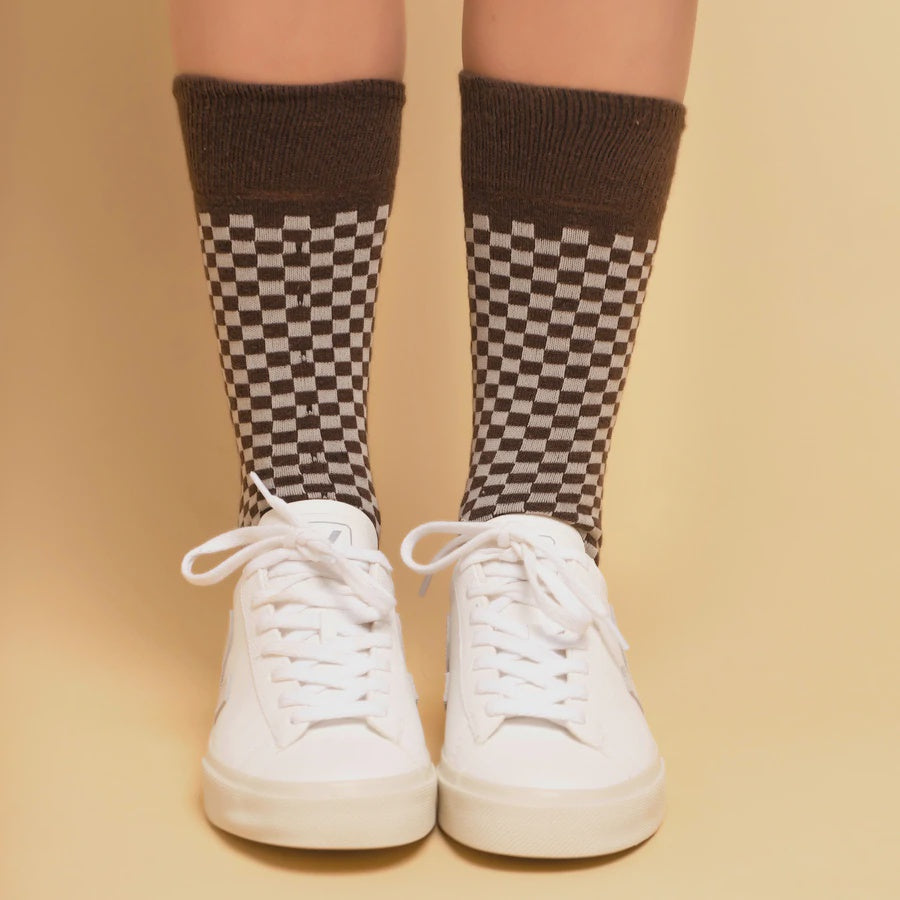 30% OFF | DUNEDIN COFFEE CHESS SOCKS - RAPT ONLINE