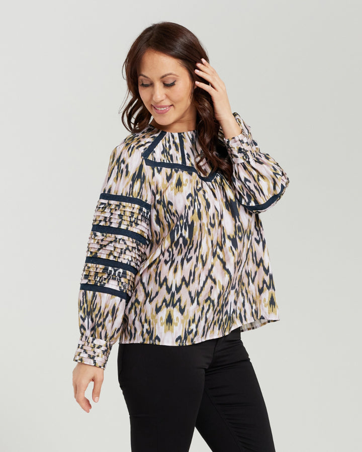 INDIGO BLAZE TOP - RAPT ONLINE