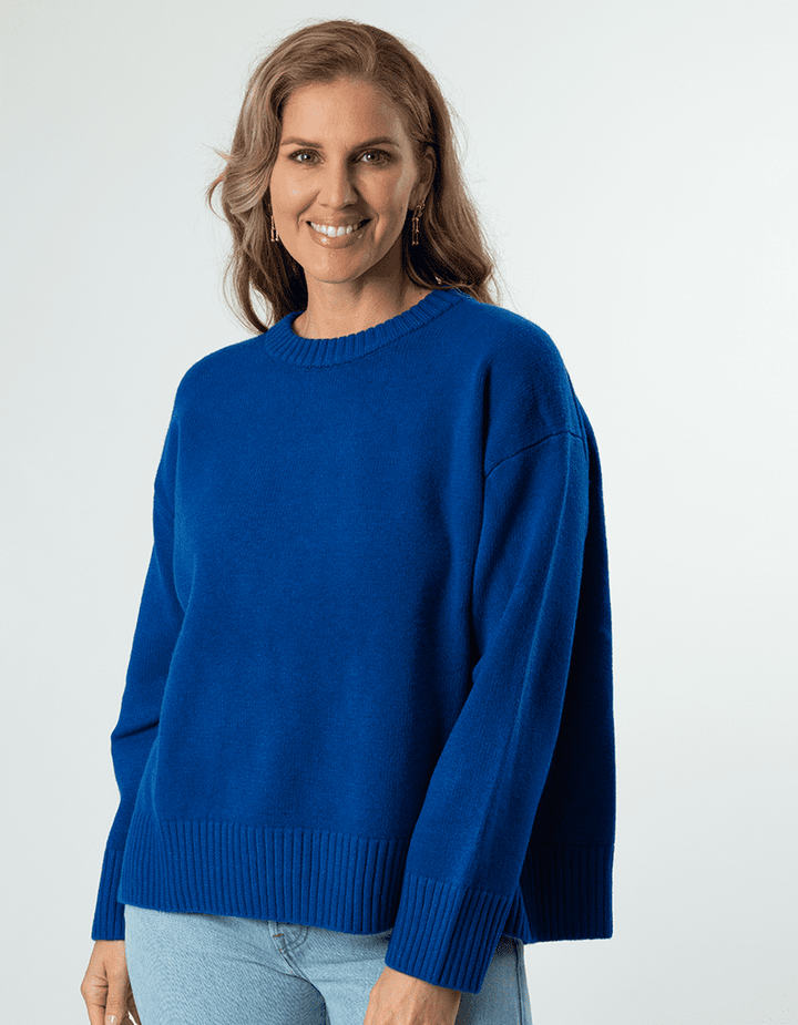 PRE ORDER | COBALT WINNIE JUMPER - RAPT ONLINE