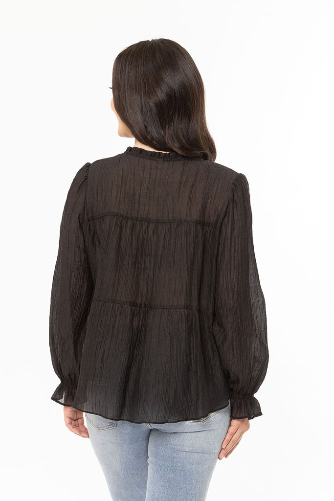 40% OFF | BLACK THRIVING TOP
