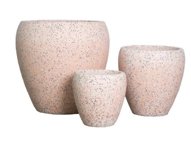 40% OFF | PINK TERRAZZO PLANTERS | LG FREIGHT