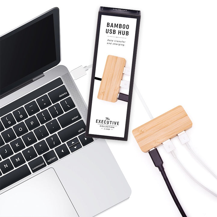 BAMBOO USB HUB - RAPT ONLINE