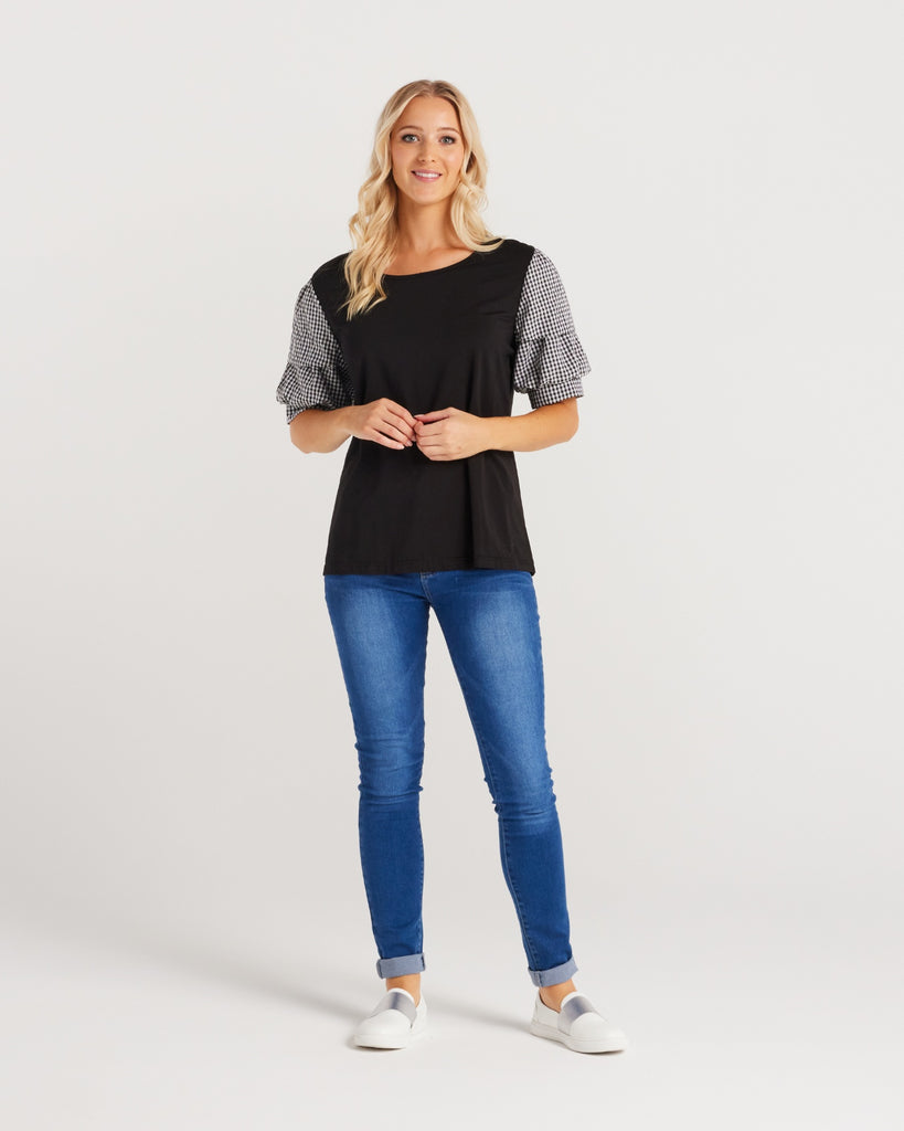 50% OFF | CHECK ELODIE TOP
