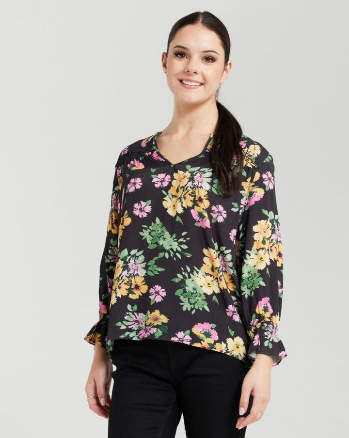 50% OFF | MOONFLOWER CHARLOTTE TOP - RAPT ONLINE