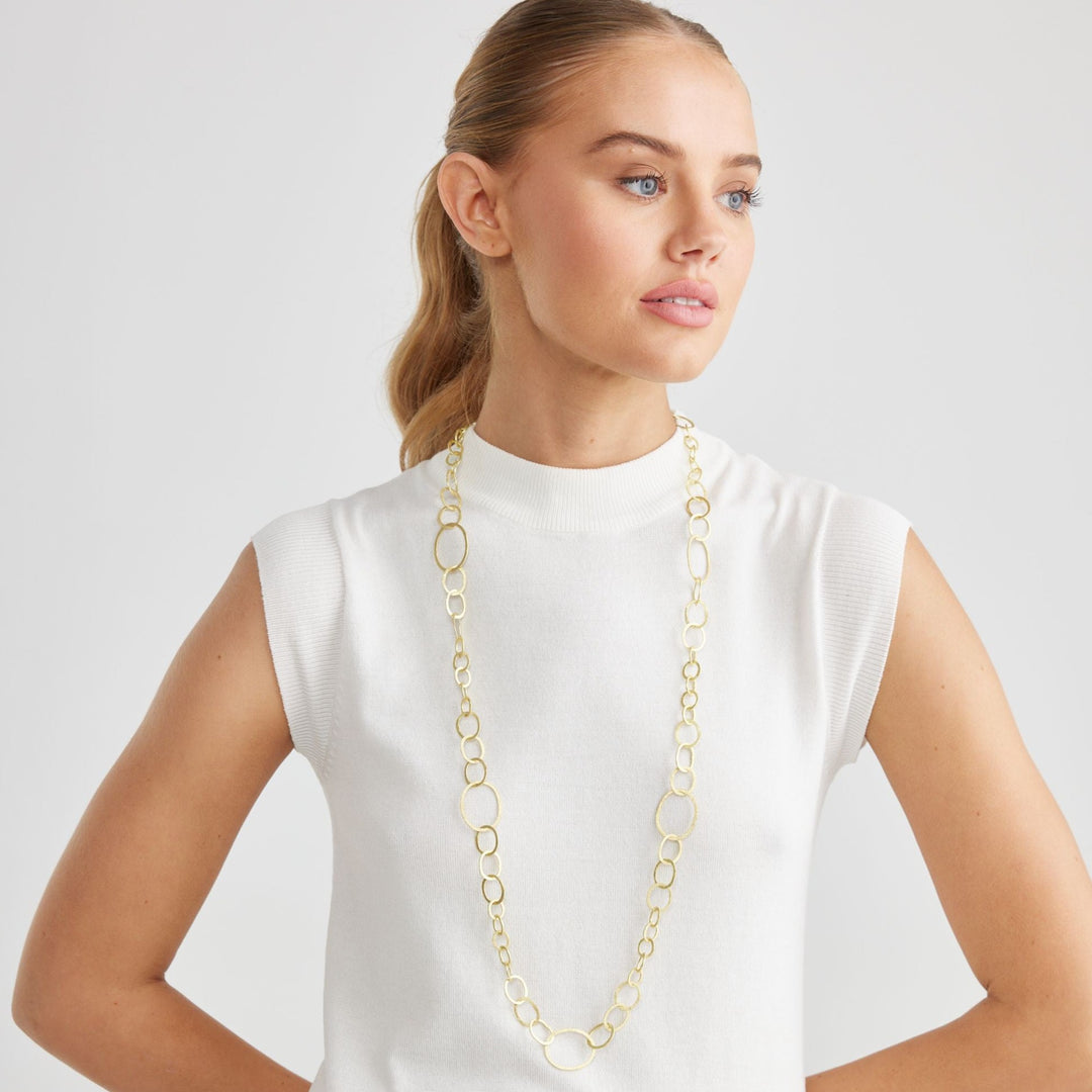 GOLD OLIVIA NECKLACE - RAPT ONLINE