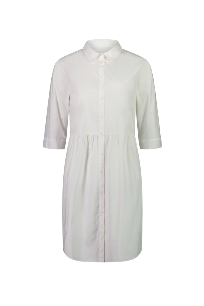 30% OFF | WHITE BUTTON UP DRESS