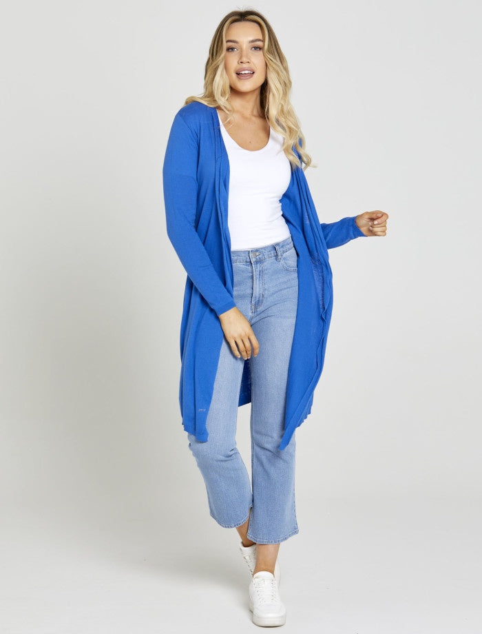 50% OFF | DONNA WATERFALL CARDIGAN - RAPT ONLINE