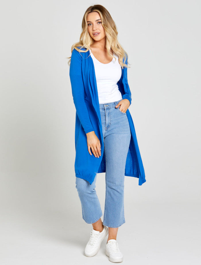 50% OFF | DONNA WATERFALL CARDIGAN - RAPT ONLINE