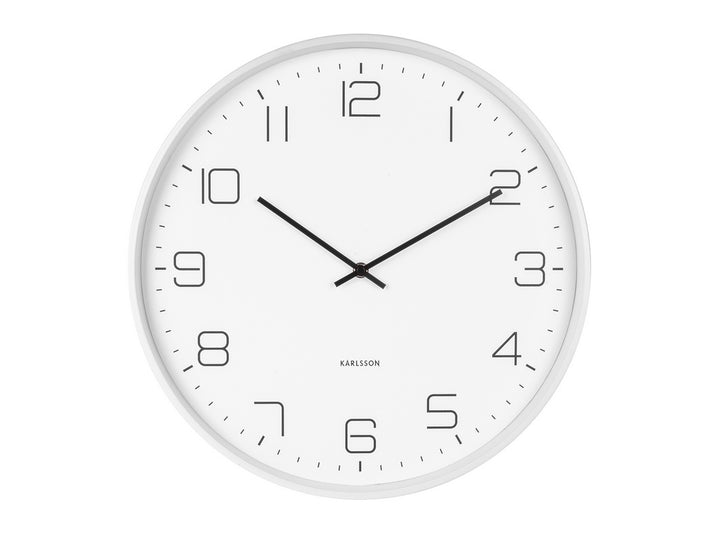 20% OFF | LOFTY MATT WHITE CLOCK - RAPT ONLINE