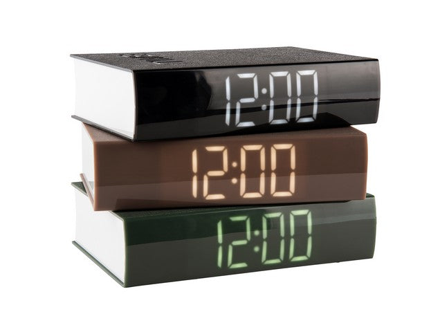 20% OFF | GREEN ALARM BOOK CLOCK - RAPT ONLINE