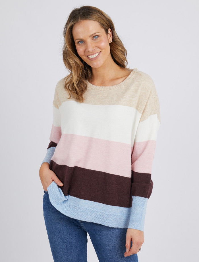 NELLIE STRIPE KNIT - RAPT ONLINE