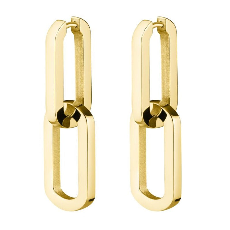 GOLD DUAL HOOPS - RAPT ONLINE