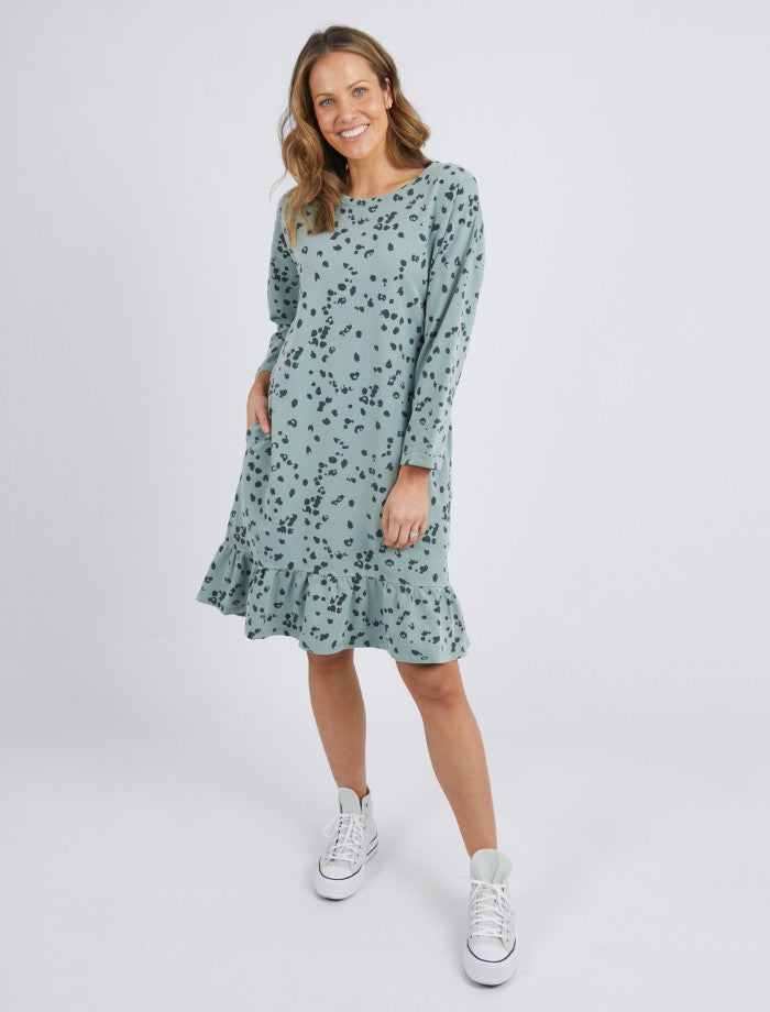 50% OFF | SPOTTED WILD CARD DRESS